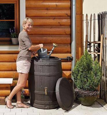 Barrica rain water barrel water butt -260 and 420 litre capacity